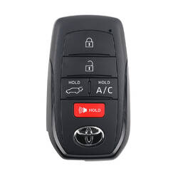 Оригинальный смарт-ключ для Toyota BZ4X 2023, 4+1 кнопки, 315 МГц, 8990H-42520