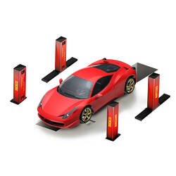 Máquina de alineación de ruedas sin contacto GATmatic GA-800 ProB