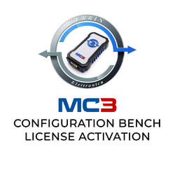 Activación de licencia BENCH de configuración MC3 de Turrin Elettronica