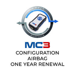 Renovación de un año del AIRBAG de configuración MC3 de Turrin Elettronica