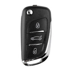 Xhorse VVDI Key Tool VVDI2 Chave Remota com Fio e 3 Botões XKDS20EN