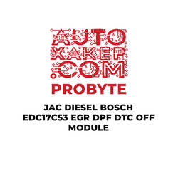 ProByte JAC Dizel Bosch EDC17C53 EGR DPF DTC KAPALI Modülü