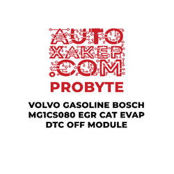 ProByte Volvo Benzinli Bosch MG1CS080 EGR CAT EVAP DTC KAPALI Modülü