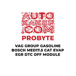 وحدة إيقاف تشغيل DTC EGR EVAP EVAP EGR من ProByte VAG Group Gasoline Bosch MED17.5 CAT