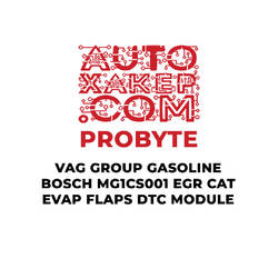 وحدة DTC للوحات EGR CAT EVAP FLAPS من ProByte VAG Group Gasoline Bosch MG1CS001
