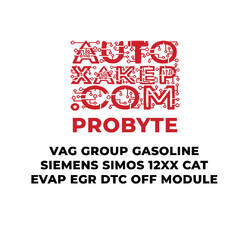 وحدة إيقاف تشغيل DTC EGR EVAP EGR من مجموعة ProByte VAG Gasoline Siemens Simos 12xx CAT