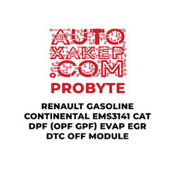 Modulo ProByte Renault Benzina Continental EMS3141 CAT DPF (OPF GPF) EVAP EGR DTC OFF