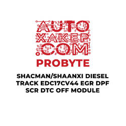 Módulo ProByte Shacman/Shaanxi Diesel Track EDC17CV44 EGR DPF SCR DTC OFF
