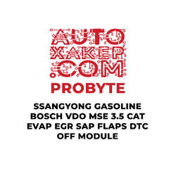 وحدة إيقاف تشغيل DTC من ProByte SsangYong Gasoline Bosch VDO MSE 3.5 CAT EVAP EGR SAP FLAPS