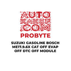 Módulo ProByte Suzuki Gasolina Bosch ME17.9.6x CAT OFF EVAP OFF DTC OFF