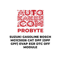 Módulo ProByte Suzuki Gasolina Bosch MG1CS026 CAT DPF (OPF GPF) EVAP EGR DTC OFF