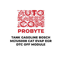 Tanque ProByte Gasolina Bosch MG1US008 CAT EVAP EGR DTC Módulo OFF