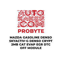 Module ProByte Mazda Essence Denso SKYACTIV-G DENSO CRYPT 2MB CAT EVAP EGR DTC OFF