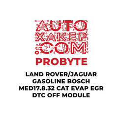Module de désactivation du code d'anomalie du catalyseur, de l'évaporateur et de la recirculation des gaz d'échappement (EGR) Bosch MED17.8.32 pour Land Rover/Jaguar essence