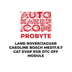 Module de désactivation du code d'anomalie du catalyseur, de l'évaporateur et de la recirculation des gaz d'échappement (EGR) Bosch MED17.9.7 de ProByte pour Land Rover/Jaguar