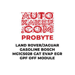Module de désactivation du filtre à particules diesel (GPF) pour moteurs essence Bosch MG1CS028 de ProByte pour Land Rover/Jaguar