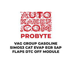 وحدة إيقاف تشغيل DTC من مجموعة ProByte Vag Gasoline SIMOS3 CAT EVAP EGR SAP FLAPS