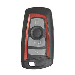 Coque Télécommande BMW CAS4 4 Boutons Couleur Rouge