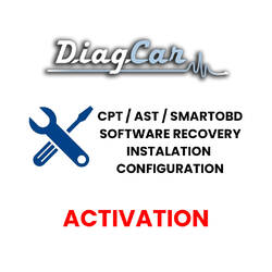 Logiciel Diagcar CPT / AST / Smart OBD Récupération / Installation / Configuration