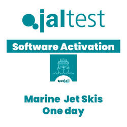 Jaltest Marine Jet Skis - 74602010 Activation de la licence d'utilisation - Un jour