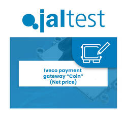 Jaltest JCS - 70810010 Gateway de pagamento Iveco “Coin” (Preço líquido)
