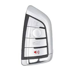Clé télécommande intelligente BMW CAS4 modifiée 4 boutons 433 MHz PCF7945P transpondeur