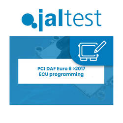 Jaltest JCS - 71101000 Programmazione ECU PCI DAF Euro 6 2017