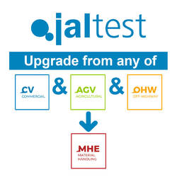 Jaltest - 75001002 Mise à niveau de n'importe quel CV, AGV et OHW vers MHE