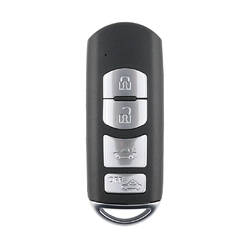 Guscio telecomando intelligente Mazda 3+1 pulsanti OFF per KeyDiy ZB44-3