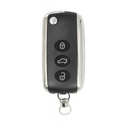 Bentley 2005-2015 Flip Smart Remote Key Shell 3 Buttons