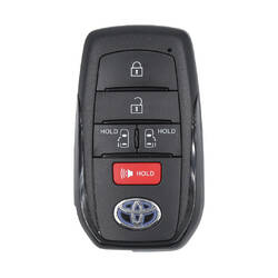 Toyota Sienna 2021 Оригинальный смарт-ключ с дистанционным управлением 4+1 кнопка 312,11/314,35 МГц 8990H-08020 / 8990H-08021