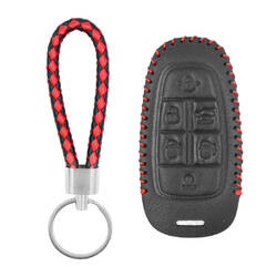 Кожаный чехол для Hyundai Smart Remote Key 6 кнопок HY-Z