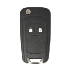 Opel Chevrolet Flip Remote Key Shell 2 Buttons
