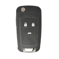 Opel Chevrolet Flip Remote Key Shell 3 Buttons
