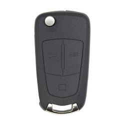 Chevrolet Captiva Flip Remote Key Shell 3 Buttons DWO5 Blade