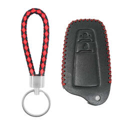 Кожаный чехол для Toyota Prius C-HR Prado Smart Remote Key 2 кнопки