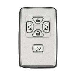 Toyota Smart Remote Key 5 кнопок слайдер дверь 312 МГц серебристая крышка PCB 271451-0751