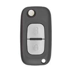 Renault Modifiye Flip Remote Anahtarı 2 Buton 433MHz PCF7946 Transponder FCC ID: 1618477A