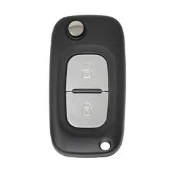 Guscio chiave telecomando REN Clio Flip 2 pulsanti