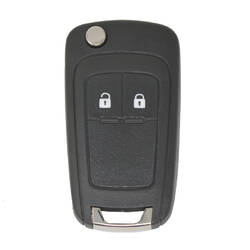 Chevrolet Cruze- Opel Astra J Flip Remote Key 2 Botões 433MHz FCC ID: 5WK50079