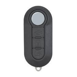 Fiat Doblo Flip Remote Key 3 Botões Delphi BSI Tipo 433MHz PCF7946 FCC ID: 2ADPXTRF198