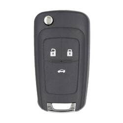 Chevrolet Cruze 2010-2017 Flip Smart Remote Key 3 Boutons 433Mhz PCF7952E Transpondeur