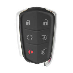 Cadillac Escalade 2016 Original Smart Remote Key Shell 5 + 1 Botão