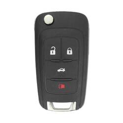 Chevrolet Camaro 2012-2015 Flip Remote Key 4 Buttons 433MHz FCC ID: OHT01060512