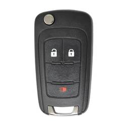 Guscio chiave telecomando a conchiglia Chevrolet Camaro 3 pulsanti
