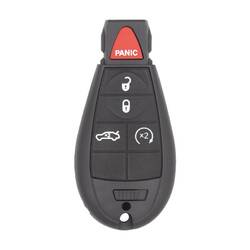 Jeep Dodge Chrysler Fobik Chiave remota 4+1 pulsanti Berlina Bagagliaio e pulsante di avvio Tipo 433 MHz ID FCC: M3N5WY783X - IYZ-C01C