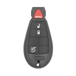 Jeep Dodge Chrysler Fobik Chiave remota 3+1 pulsanti SUV Bagagliaio Pulsante Tipo 433 MHz ID FCC: M3N5WY783X - IYZ-C01C