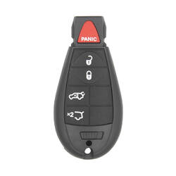 Jeep Dodge Chrysler Fobik Chiave remota 4 + 1 pulsante 433 MHz Pulsante bagagliaio Tipo ID FCC: M3N5WY783X / IYZ-C01C