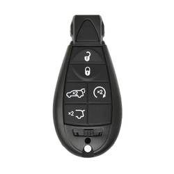 Chrysler Jeep Dodge Fobik Shell chiave remota 5 pulsanti senza panico