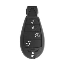 Chrysler Jeep Dodge Fobik Guscio Chiave Telecomando 4 Pulsanti Senza Panico